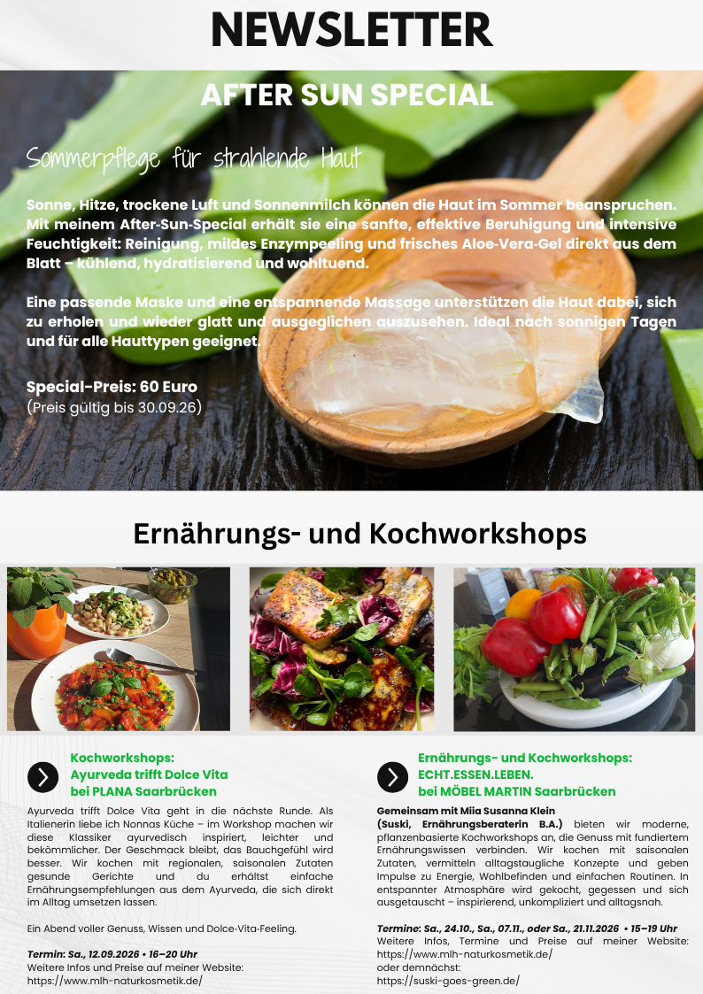 Dein Sommer Newsletter